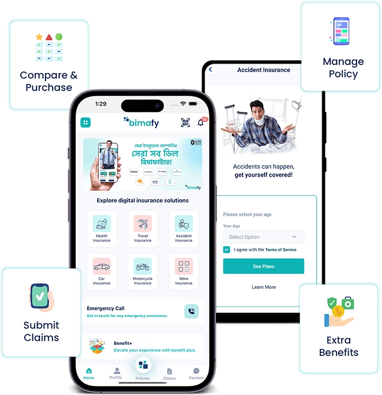 Bimafy Mobile App