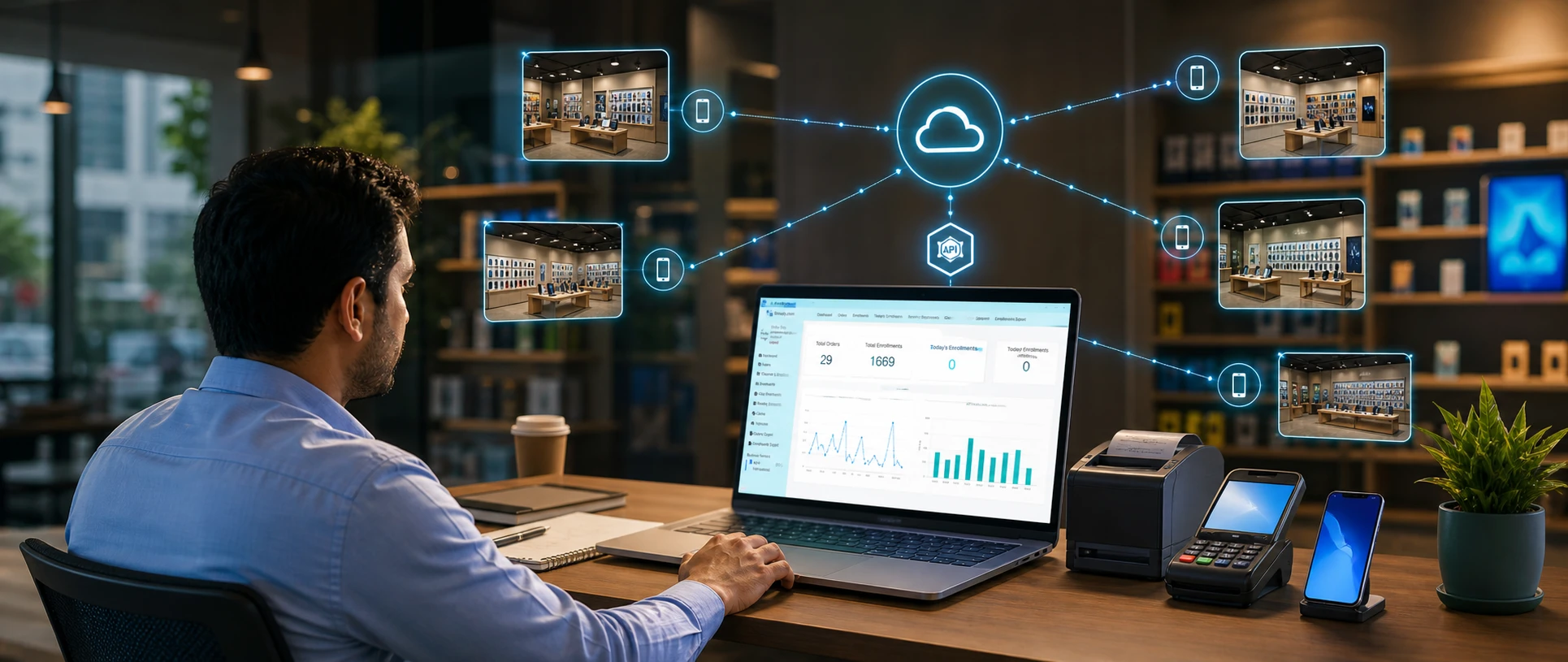 Business partner portal and API